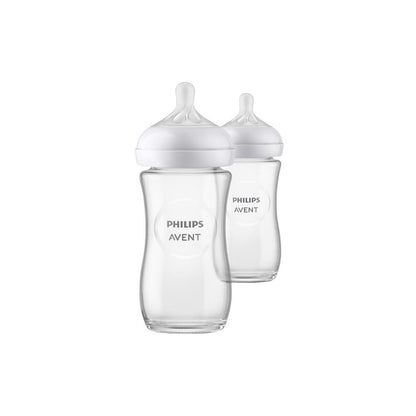 Philips AVENT Biberon en verre Natural Response transparent 24 ml - 2 pièces