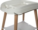 bébé-jou Badstaander Sense wit/houtkleur
