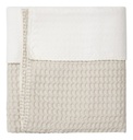 Koeka Deken voor wieg of park Amsterdam Cotton fleece wafel Sand 