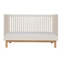 Quax 2-delige babykamer (meegroeibed L 140 x B 70 cm + commode met verlengstuk) Mood Clay